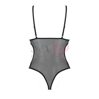 Боди с ажурным лифом Christa Body black L/XL &mdash; Passion &mdash;  фото товара 4