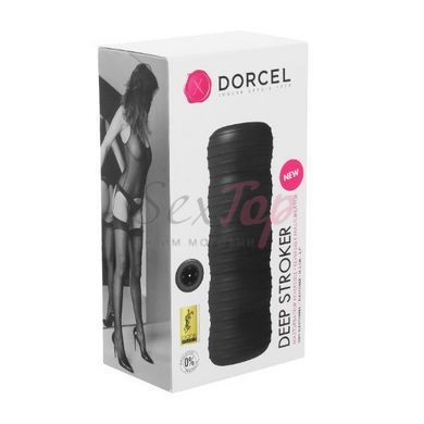 Мастурбатор Dorcel Deep Stroker, двосторонній, два рельєфи - фото товару 2