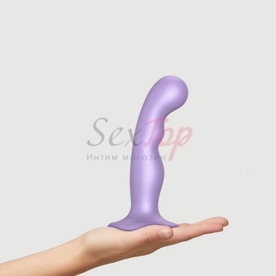 Насадка для страпона Strap-On-Me Dildo Plug P&G Lilas Metallic M &mdash;  фото товара 3