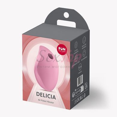 Вакуумний стимулятор Fun Factory Delicia Rose, 11 режимів роботи, перезаряджуваний - фото товару 6