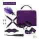 Подарунковий набір для BDSM RIANNE S — Kinky Me Softly Purple: 8 предметів для задоволення SO3865 фото 1