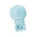 Вібратор Adrien Lastic Caress Blue з насадками для стимуляції ерогенних зон, які обертаються. &mdash; фото 1 з 9