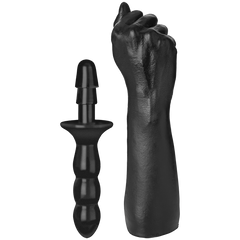 Кулак для фистинга Doc Johnson Titanmen The Fist with Vac-U-Lock Compatible Handle Черный 1