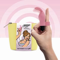 Вібратор на палець FeelzToys Magic Finger Vibrator Pink Рожевий 1