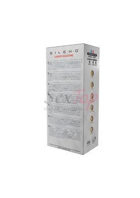 Фалоімітатор SilexD Oscar Flesh (MODEL 2 size 9in) Liquid Silicone підходить для Apollo - фото товару 7