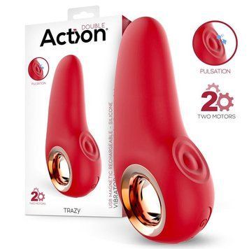 Кліторальний вібростимулятор Trazy Stimulator Pulsation Ergonomic,  - 1