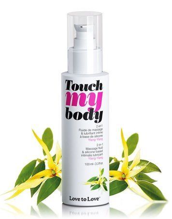 Массажный гель и смазка 2-в-1 Love To Love TOUCH MY BODY Ylang-Ylang (100 мл) увлажняющий &mdash;  фото товара 1