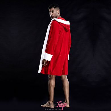 Чоловічий еротичний костюм "Звабливий Санта" One Size Red SO4977 фото