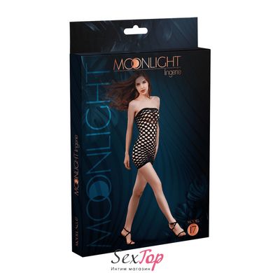 Сітчаста сукня Moonlight Model 17 XS-L Black SO8204 фото