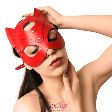 Маска Кошечки Art of Sex - Cat Mask, Красный SO7769 фото
