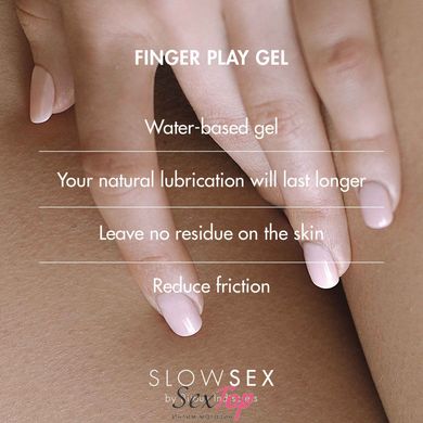 Гель-смазка для мастурбации Bijoux Indiscrets SLOW SEX - Finger play gel SO5901 фото