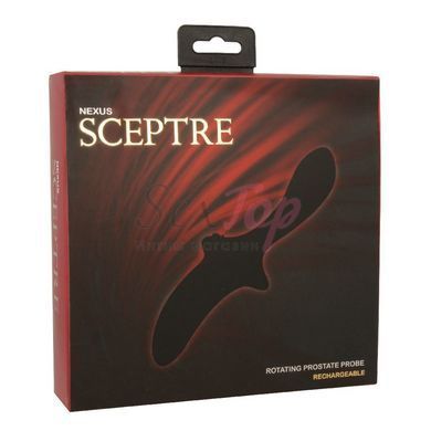 Массажер простаты Nexus Sceptre с вращающейся головкой, макс диаметр 3,5см, без вибрации &mdash;  фото товара 4