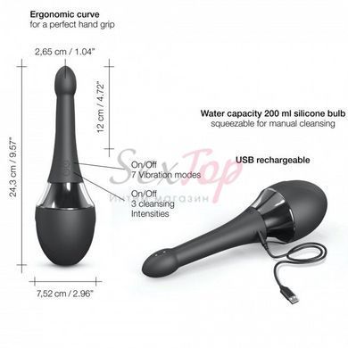 Автоматичний анальний душ-вібратор Dorcel Douche Mate Pro &mdash; фото