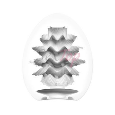 Мастурбатор-яйцо Tenga Egg Wavy &mdash;  фото товара 3