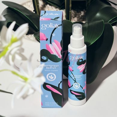Антибактеріальний спрей для іграшок Goliate Nettoyant Sextoy 100 мл, безпечний для тіла - фото товару 10