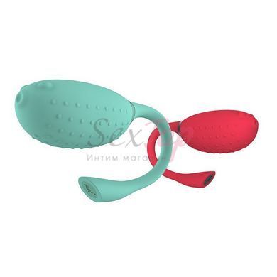 Смарт-віброяйце Magic Motion Fugu Red, глибока вібрація - фото товару 5