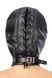 Капюшон с кляпом для БДСМ Fetish Tentation BDSM hood in leatherette with removable gag SO4673 фото 2