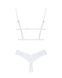 Еротичний комплект Obsessive Heavenlly 2-pcs cupless set XS/S, відкриті груди, з доступом &mdash; фото 4 з 5