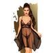 Бебі-дол з ажурним бралетом та асиметричним подолом Penthouse - Naughty Doll Black M/L &mdash; фото 1 з 4