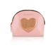 Романтичний набір Rianne S: Kit d'Amour: віброкуля, пір'їнка, маска, чохол-косметичка Pink/Gold SO3866 фото 2