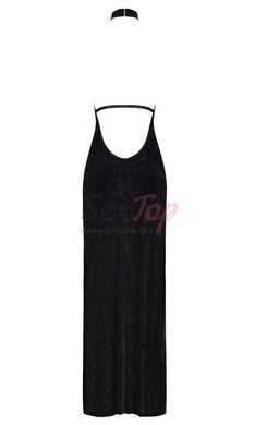 Сукня Noir Handmade F372 Onyx Twin-slit Long dress XL - фото товару 7