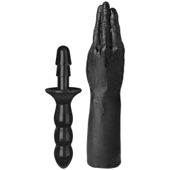 Рука для фистинга Doc Johnson Titanmen The Hand with Vac-U-Lock Compatible Handle Черный 1