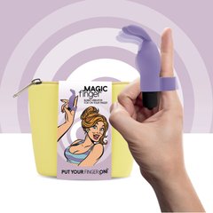 Вибратор на палец FeelzToys Magic Finger Vibrator Purple Сиреневый 1