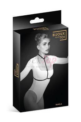 Портупея на грудь Bijoux Pour Toi - PAMELA, эластичный полиэстер &mdash;  фото товара 3