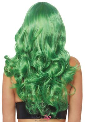 Хвиляста перука Leg Avenue Misfit Long Wavy Wig Green, довга, реалістичний вигляд, 61 см SO8009 фото