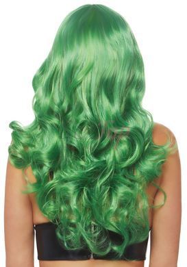 Волнистый парик Leg Avenue Misfit Long Wavy Wig Green, длинный, реалистичный вид, 61 см &mdash;  фото товара 2