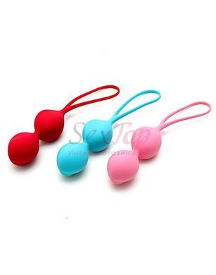 Вагінальні кульки Satisfyer V Balls (3 пари), діаметр 3,4 см, маса 79-114-150г, монолітні - фото товару 3