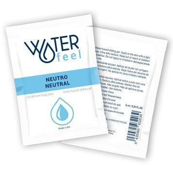 Нейтральный любрикант на водной основе Waterfeel Sliding Gel, 4мл &mdash;  фото товара 1