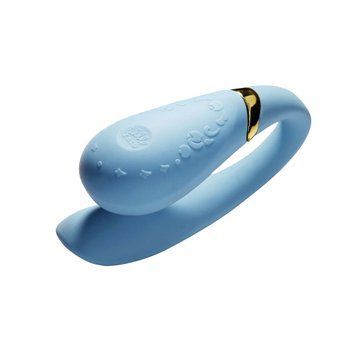 Смартвибратор для пар Zalo &mdash; Fanfan Royal Blue,  - 1