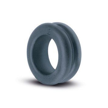 Ерекційне кільце на член сірого кольору Boners Double Design Cock Ring - фото товару 1
