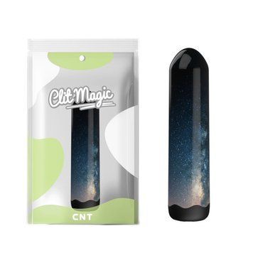 Вибропуля для стимуляции клитора черного цвета Cnt The Milky Way, Черный - 1