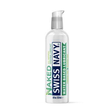 Лубрикант на водній основі Swiss Navy NAKED All Natural 237 мл, для чутливої ​​шкіри,  - 1