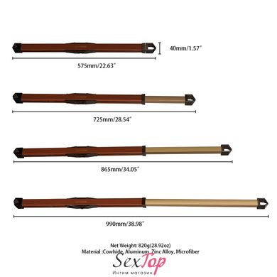 Фиксатор-распорка LOCKINK Adjustable Spreader Bar Set - Brown - SX0852