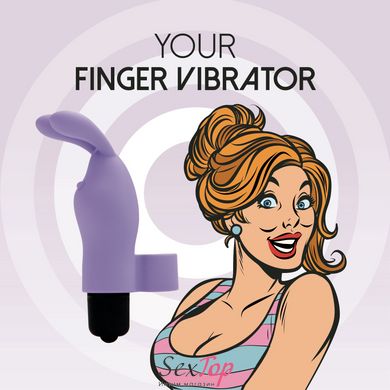 Вібратор на палець FeelzToys Magic Finger Vibrator Purple SO4435 фото
