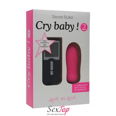 Виброяйцо Love To Love Cry Baby 2 с пультом ДУ SO1370 фото