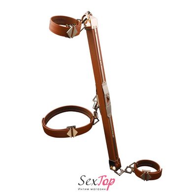 Фиксатор-распорка LOCKINK Adjustable Spreader Bar Set - Brown - SX0852