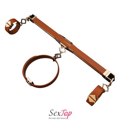 Фиксатор-распорка LOCKINK Adjustable Spreader Bar Set - Brown - SX0852