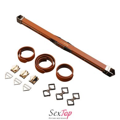 Фіксатор-розпірка LOCKINK Adjustable Spreader Bar Set - Brown - SX0852