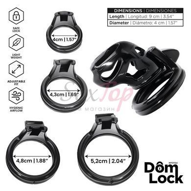 Пояс верности для мужчин Parole Chastity Cage Internal Lock &mdash;  фото товара 3