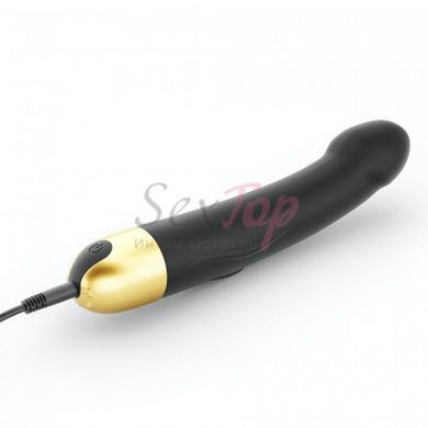 Вибратор Dorcel Real Vibration M Gold 2.0, диам 3,7см, перезаряжаемый, для точки G &mdash;  фото товара 2