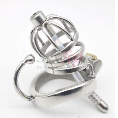 Пояс верности и целомудрия для мужчин стальной Bdsm4u Stainless Steel Male Chastity &mdash;  фото товара 2