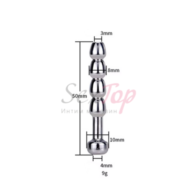 Порожнистий уретральний стимулятор Urethral Inserts Penis - фото товару 3