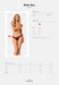 Сетчатые трусики под омбре Obsessive Bella Rou panties M/L &mdash; фото 7 из 7