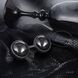 Вагінальні кульки LELO Luna Beads Noir Black, зміщений центр ваги, діаметр 2,9 см, 2х37 г SO8685 фото 5