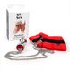 Наручники с металлической анальной пробкой Art of Sex Handcuffs with Metal Anal Plug size M Red SO6182 фото 1