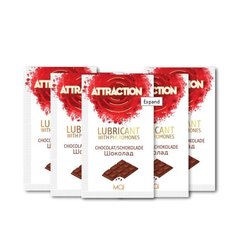 Пробник лубриканта с феромонами MAI ATTRACTION LUBS CHOCOLATE (10 мл) SO3960 фото
